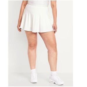 NWT Old Navy PowerSoft White Athletic Skort
